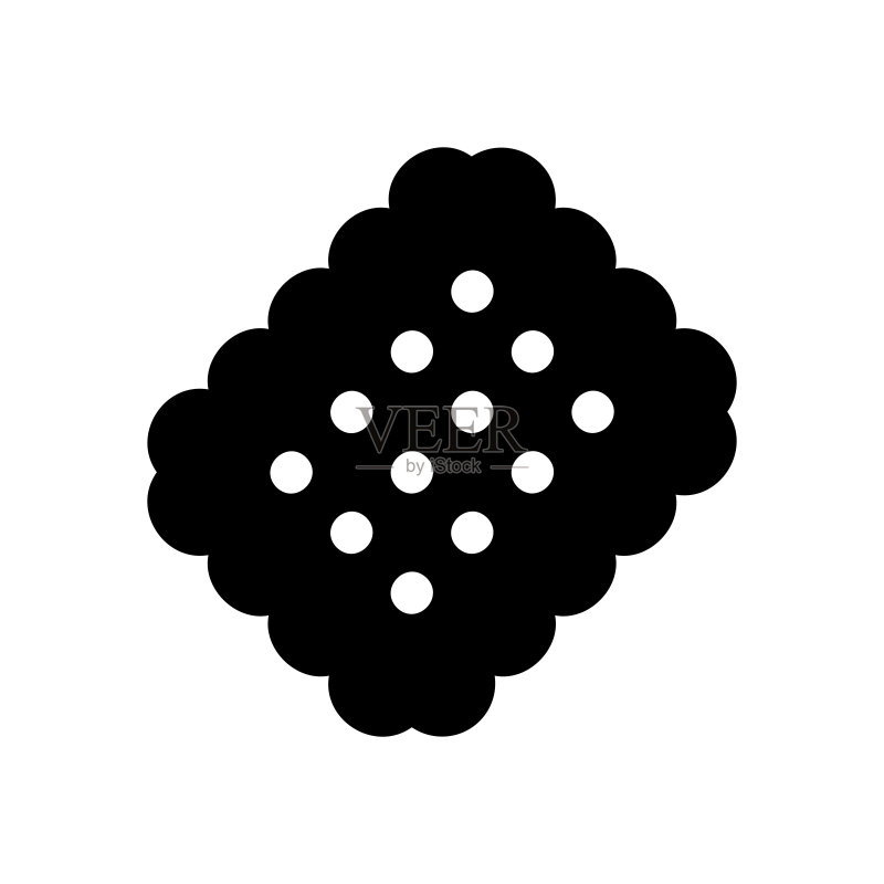 饼干字形图标图标素材
