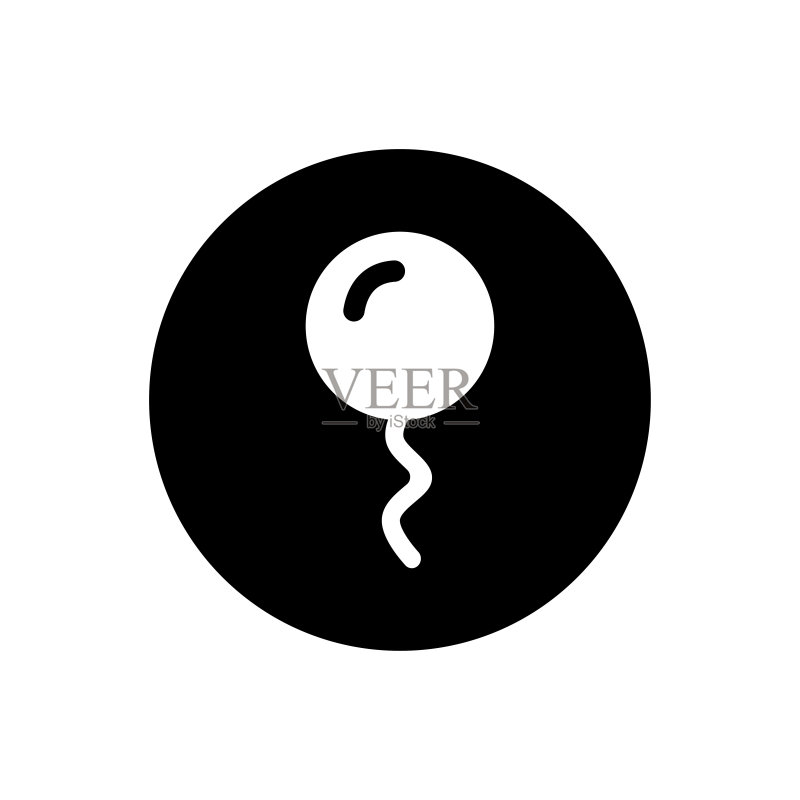 网页和移动设备上的气球图标图标素材
