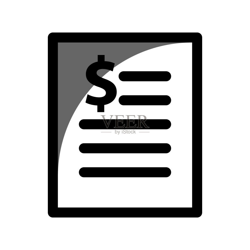 账单图标图案图标素材
