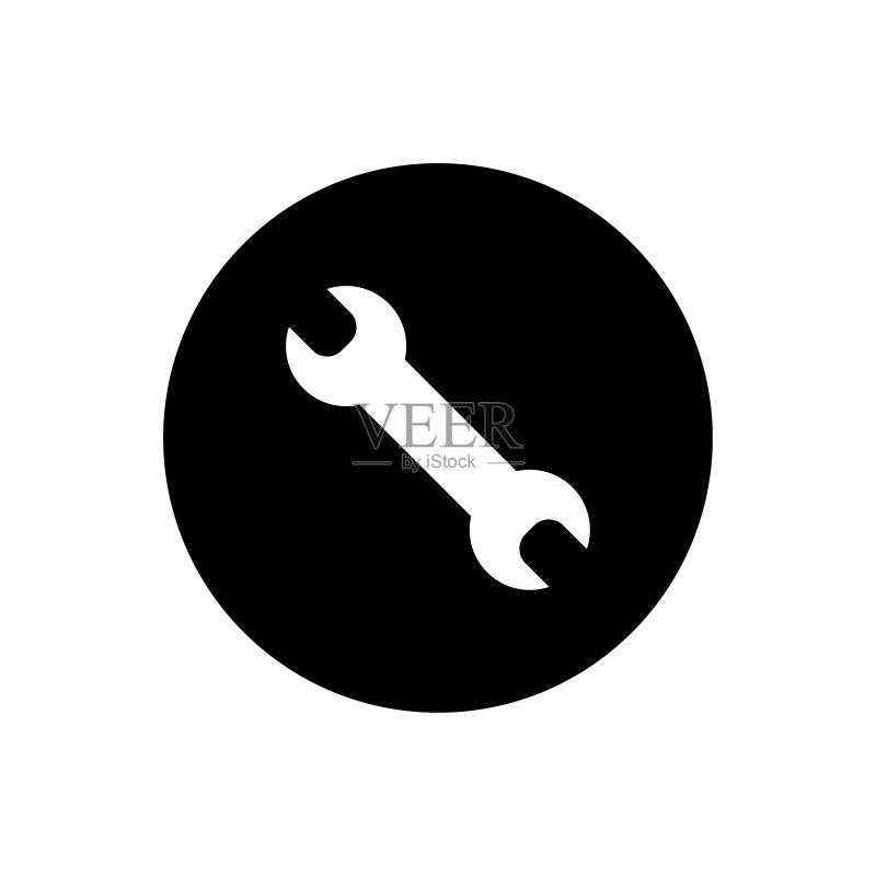 扳手图标矢量图图标素材