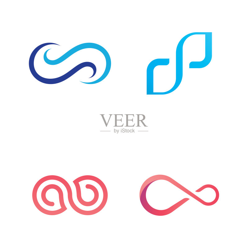 无限logo图标矢量模板图标素材