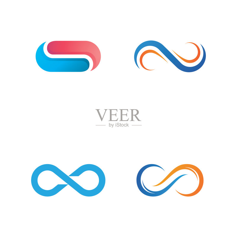 无限logo图标矢量模板图标素材