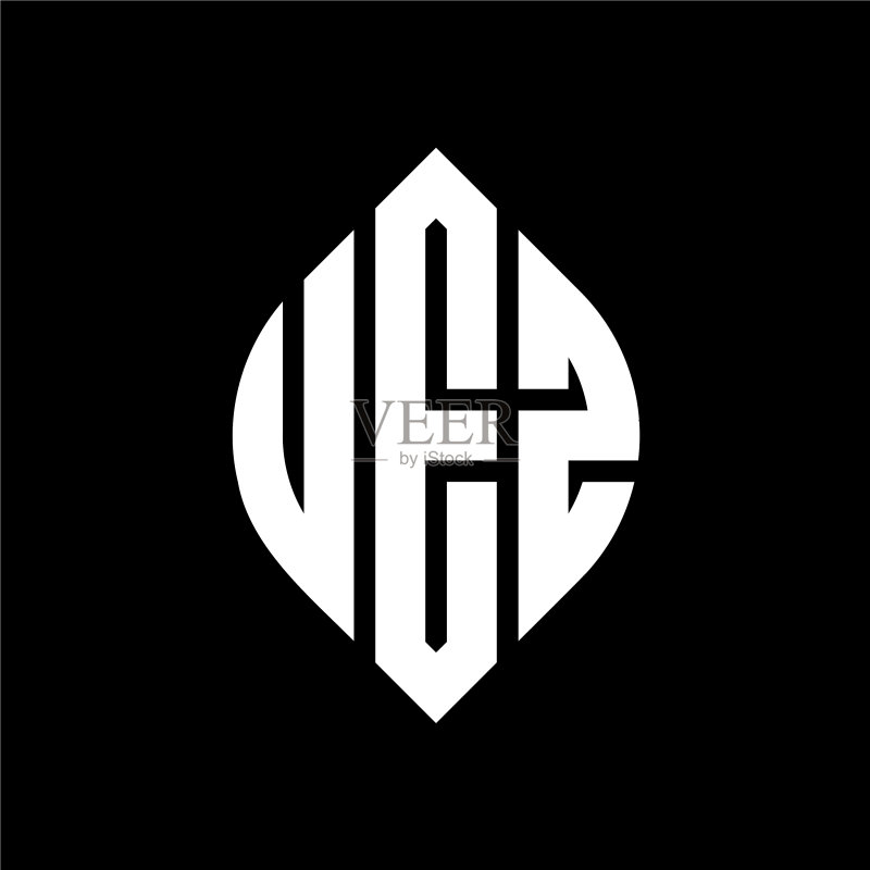 UEZ圆形字母标志设计图标素材
