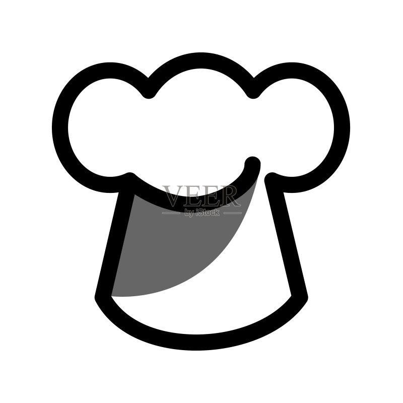 厨师帽图标图标素材