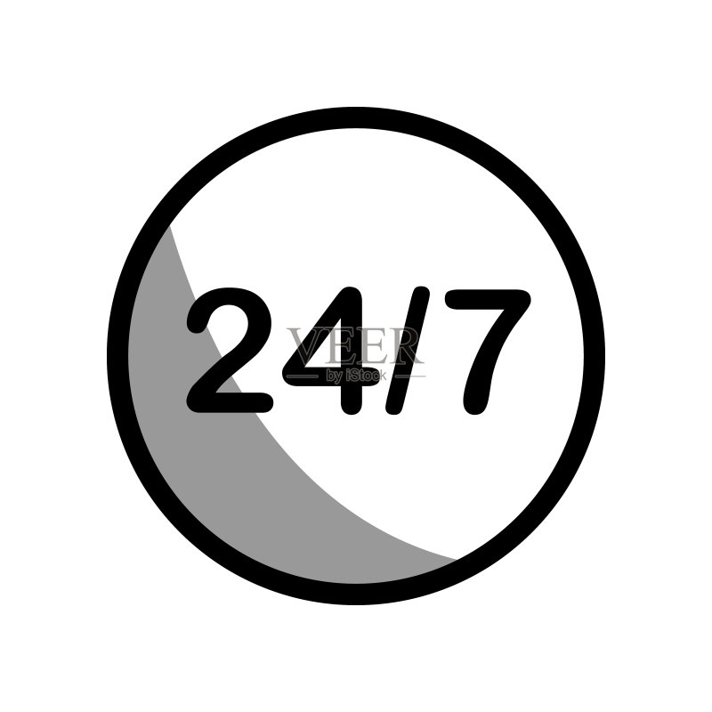 247标签图标图案图标素材