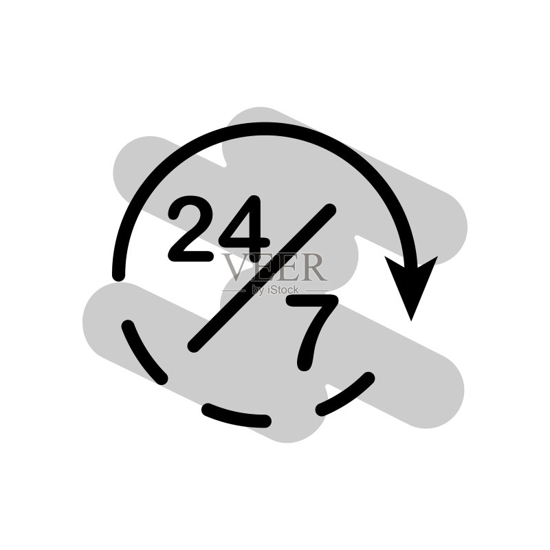 247标签图标图案图标素材