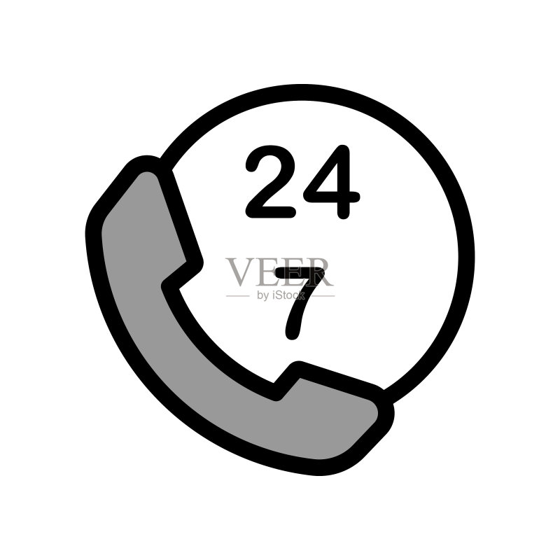 247标签图标图案图标素材