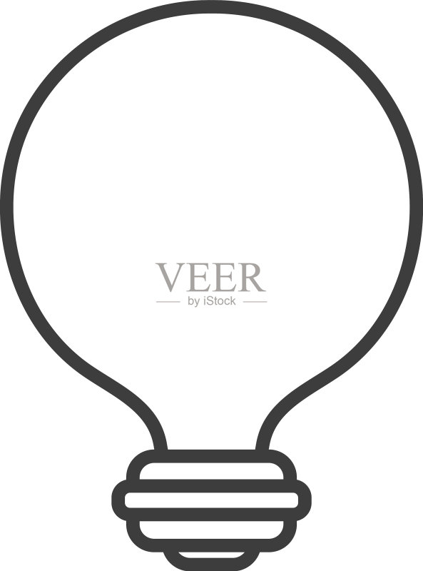 灯泡图标图标素材