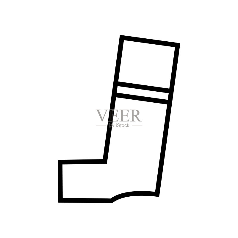吸入器线性图标,矢量logo,白色背景图标素材