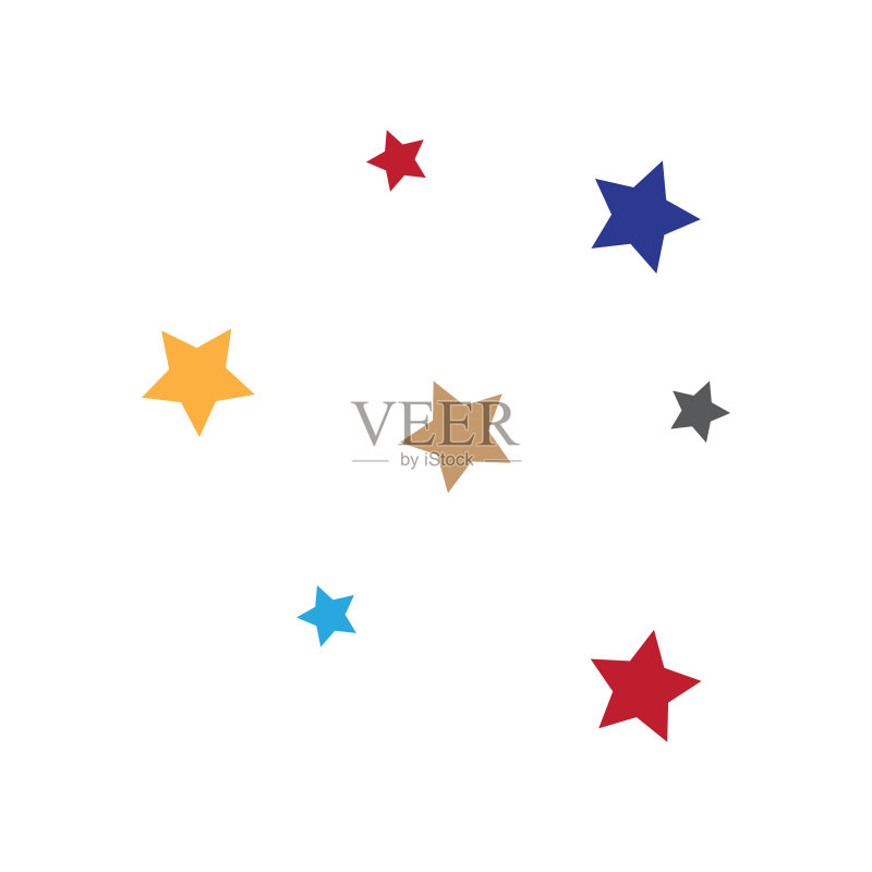 星星图标设计模板矢量素材图标素材