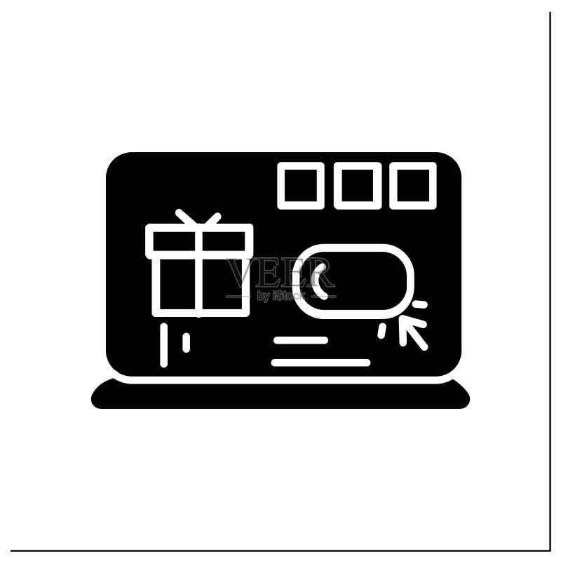 在线商店glyph图标图标素材