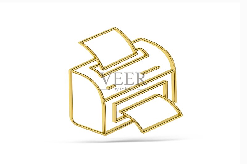 打印机图标图标素材