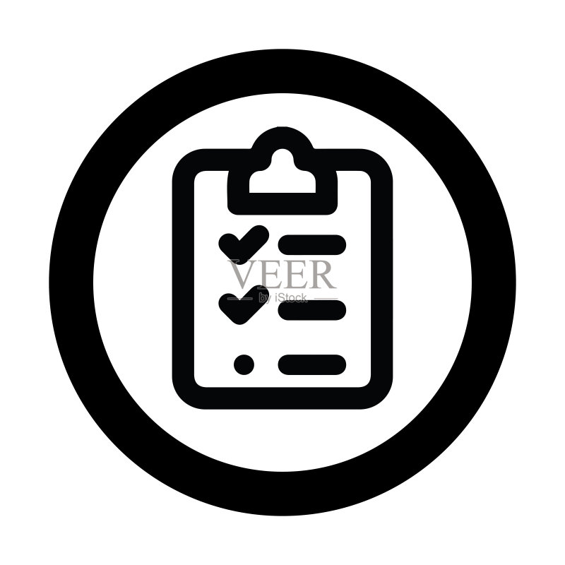 剪贴板清单或报告图标图标素材