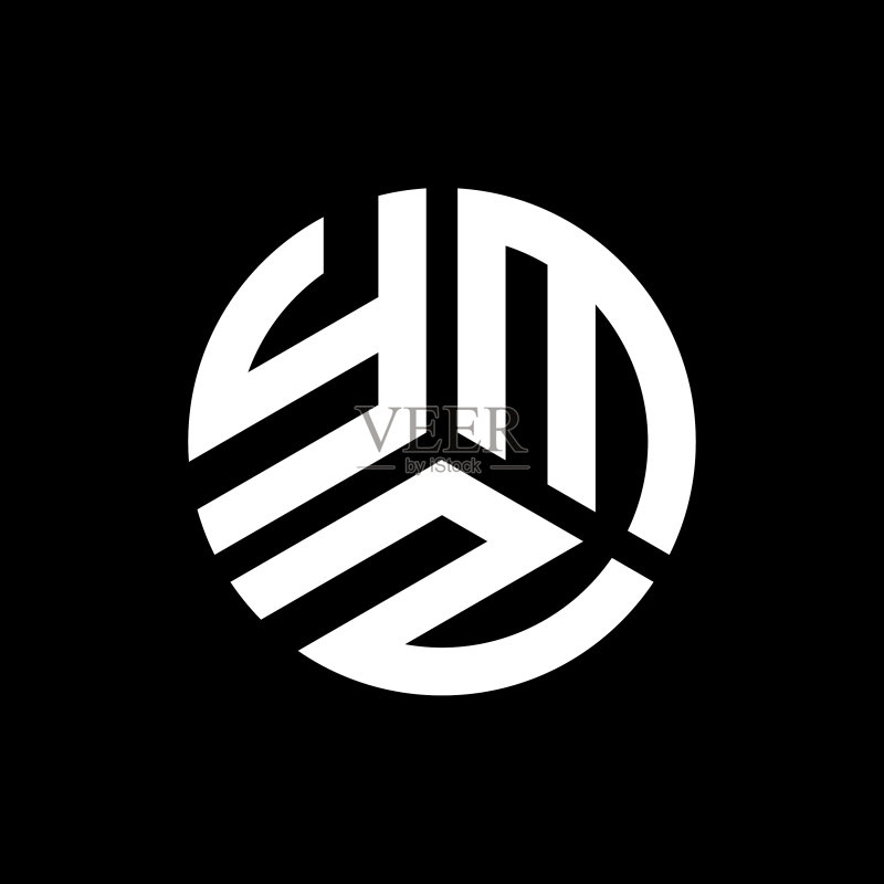 YMZ字母标志设计图标素材
