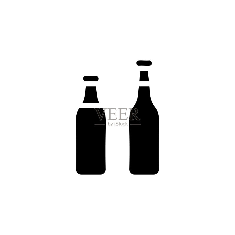 啤酒图标矢量标志图标素材