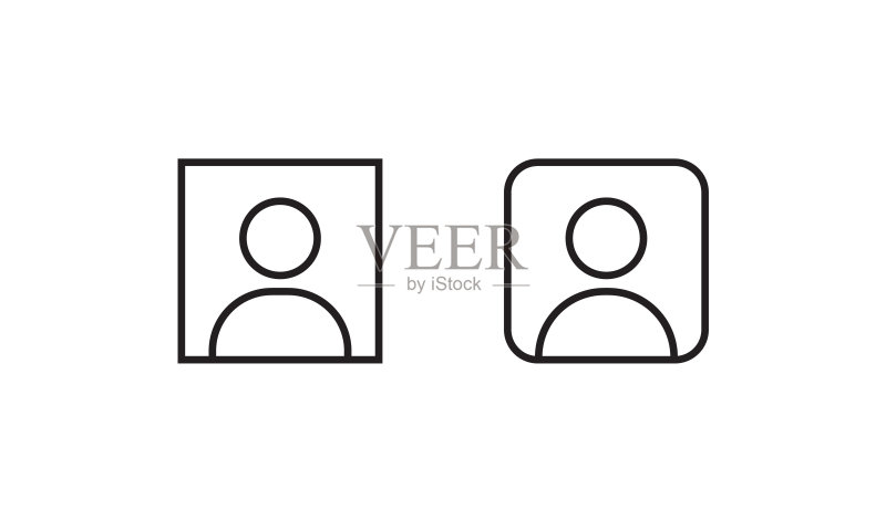 用户群组图标,人物图标,线性矢量图标,背景隔离图标素材