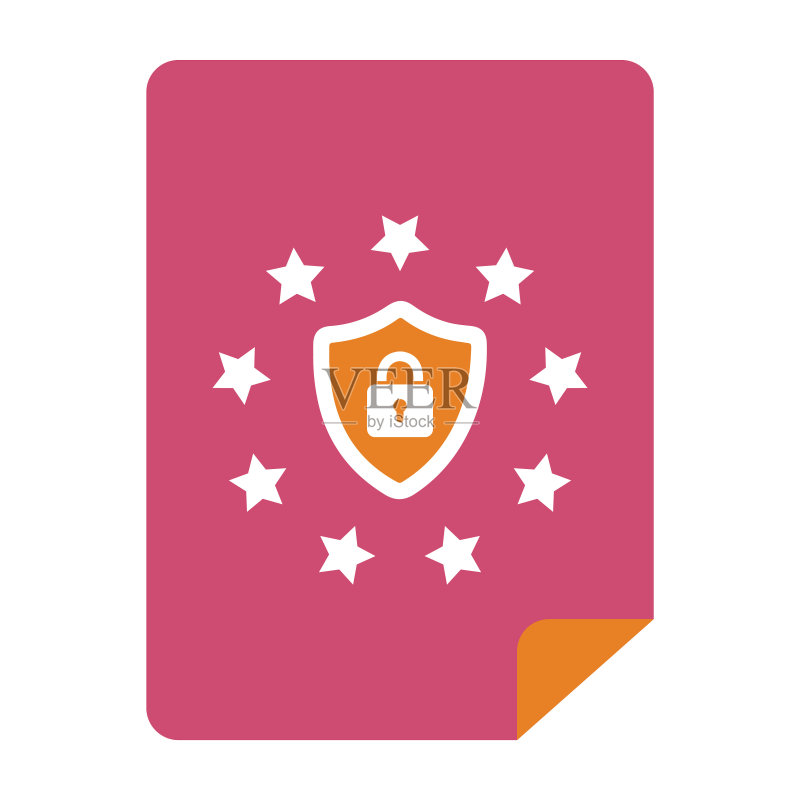 合规性、GDPR、数据保护图标图标素材