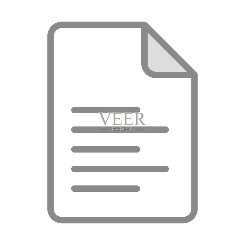 文件图标:商务文档矢量素材图标素材