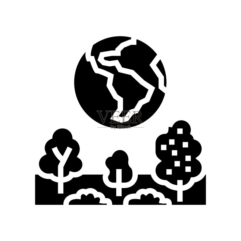 地球环境标志符号图标矢量图图标素材