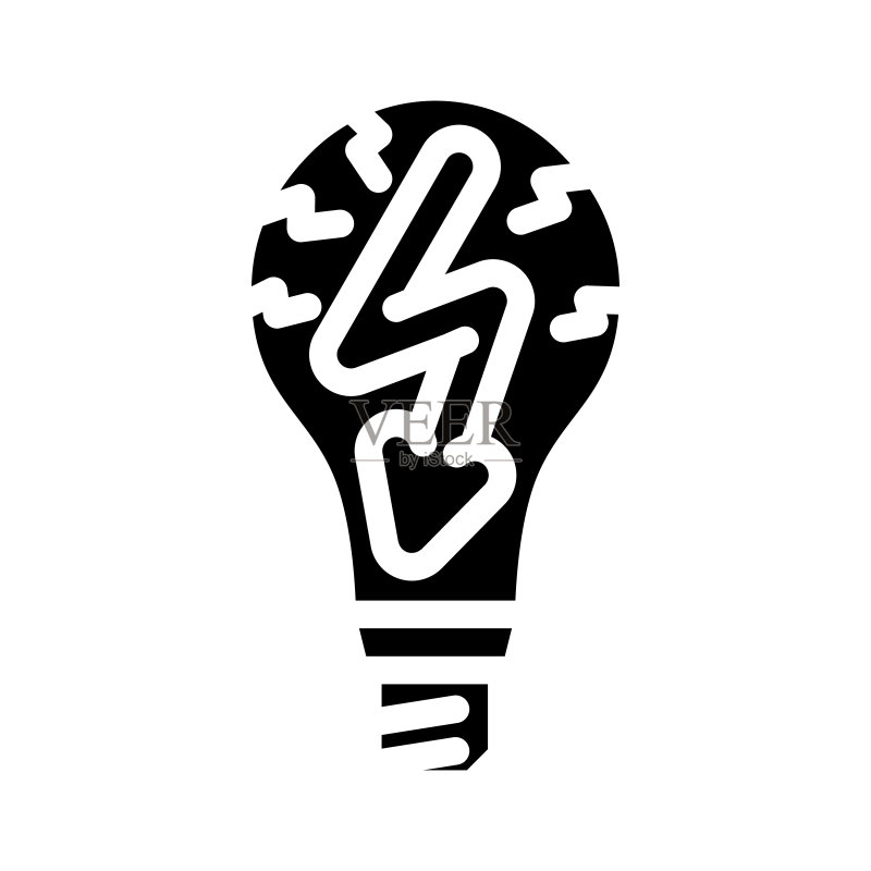 电灯泡符号图标矢量图图标素材