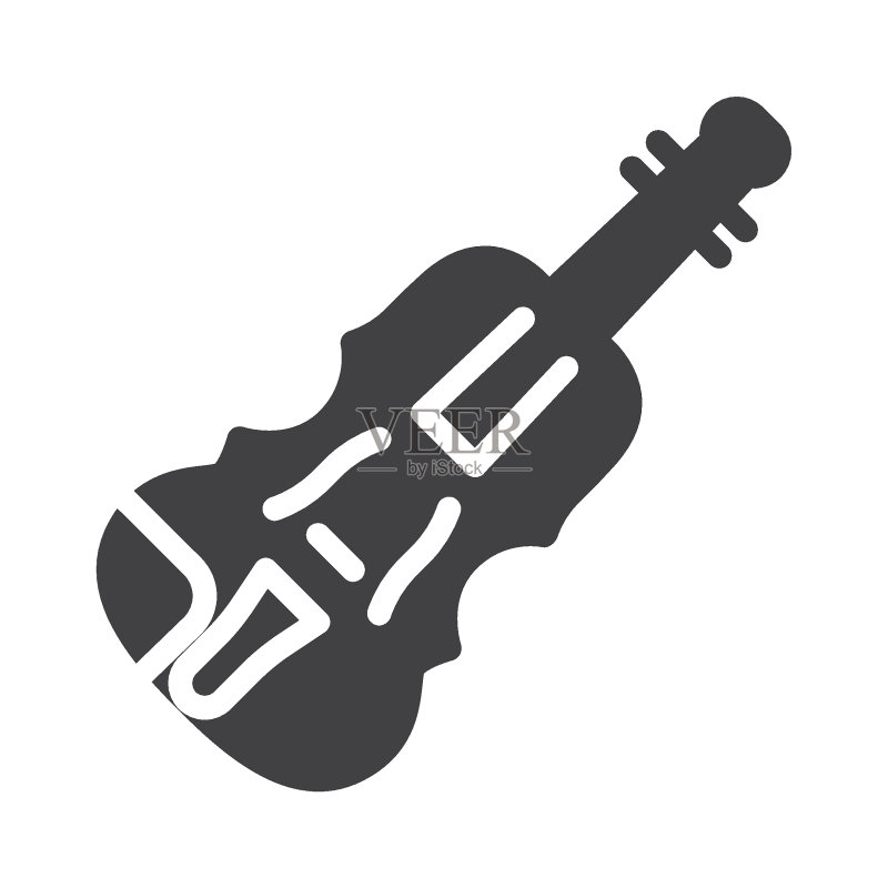 低音提琴矢量图标图标素材