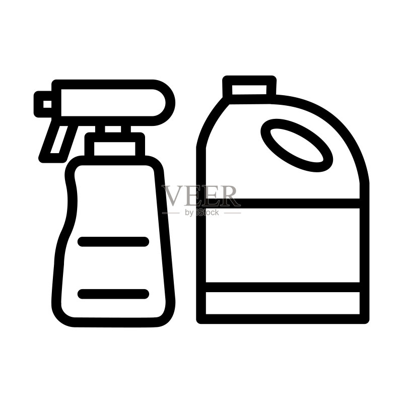 清洁产品图标图标素材
