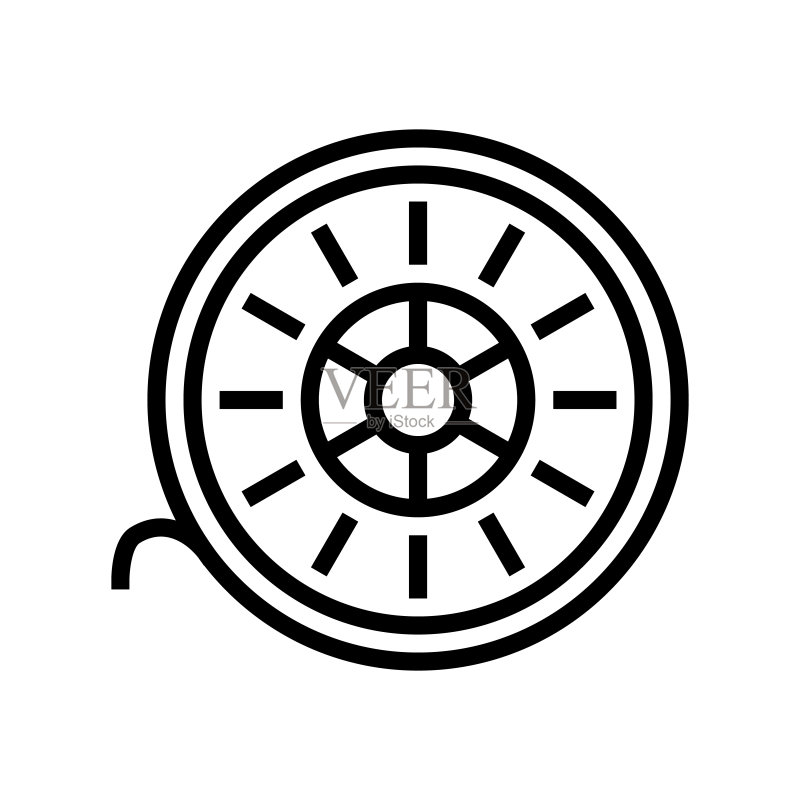 PLA热塑性线条图标矢量插画图标素材