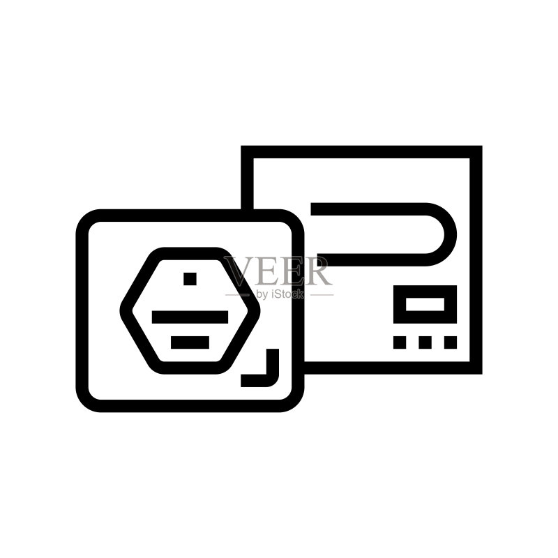 洗发水线条图标矢量图图标素材