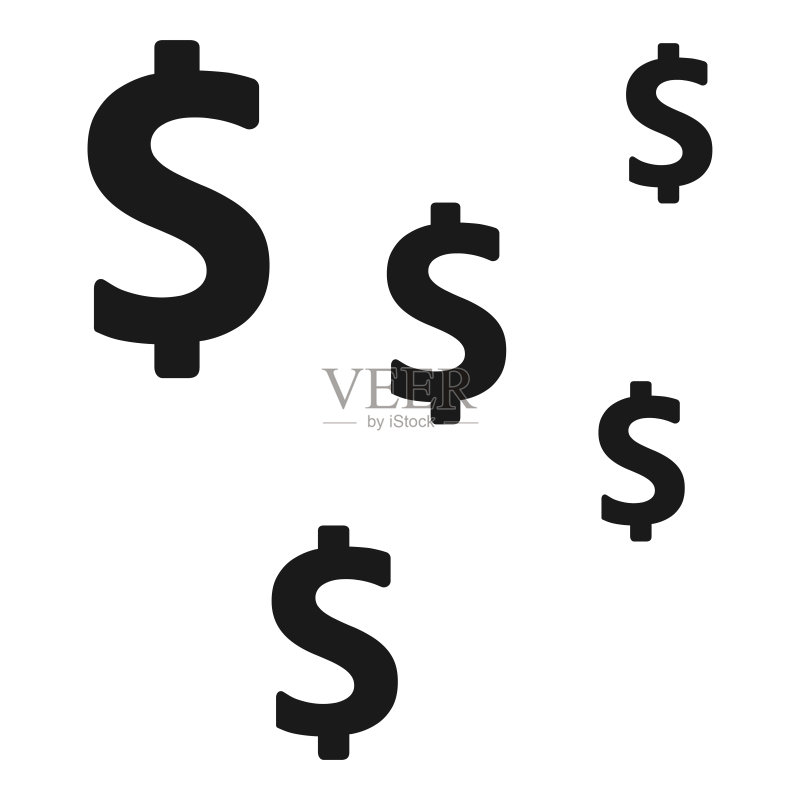 投资金钱图标图标素材
