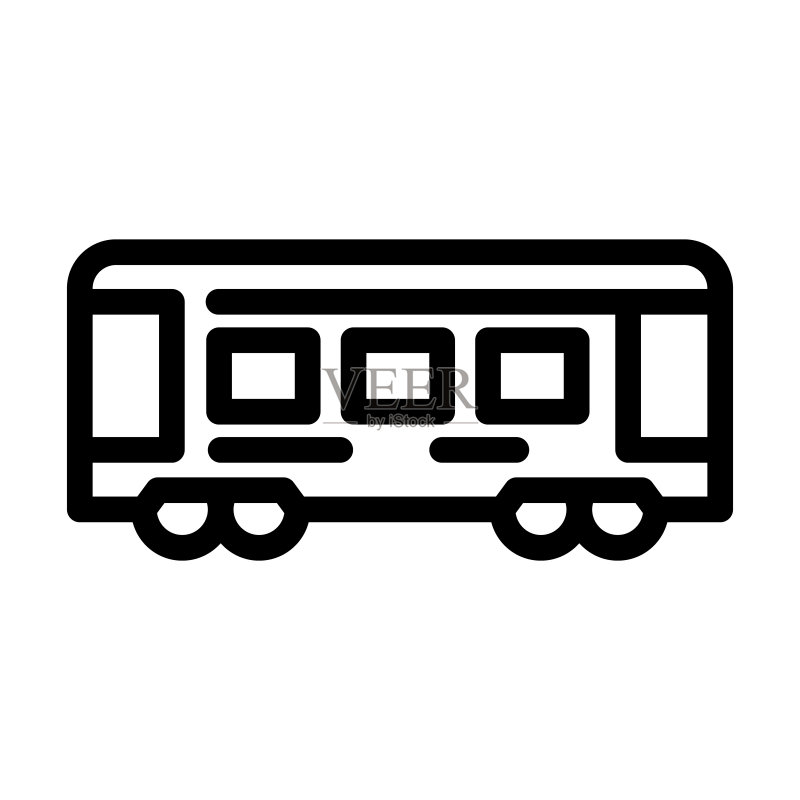 铁路运输线路图标矢量素材图标素材