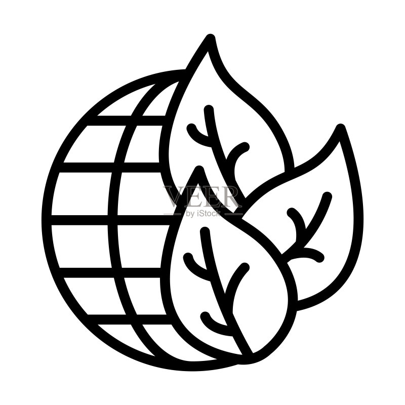 自然环保地球图标图标素材