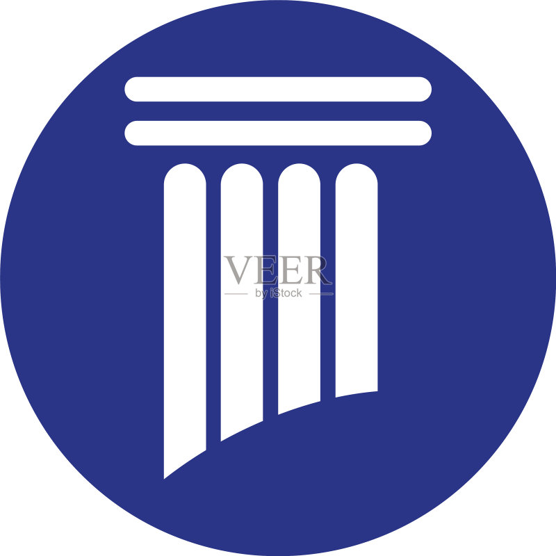 柱子标志图标素材