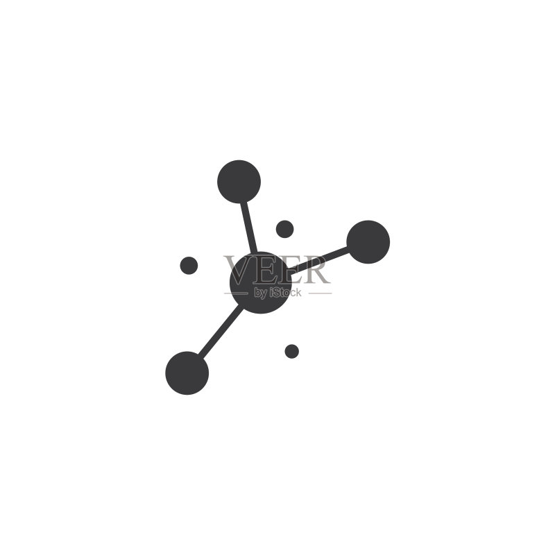 分子的图标图标素材