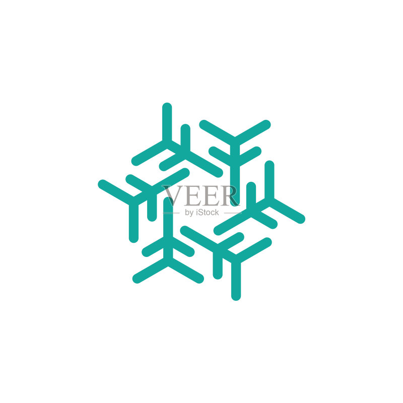 雪花图标图标素材