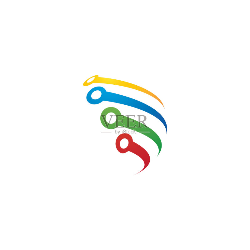电路标志图标素材