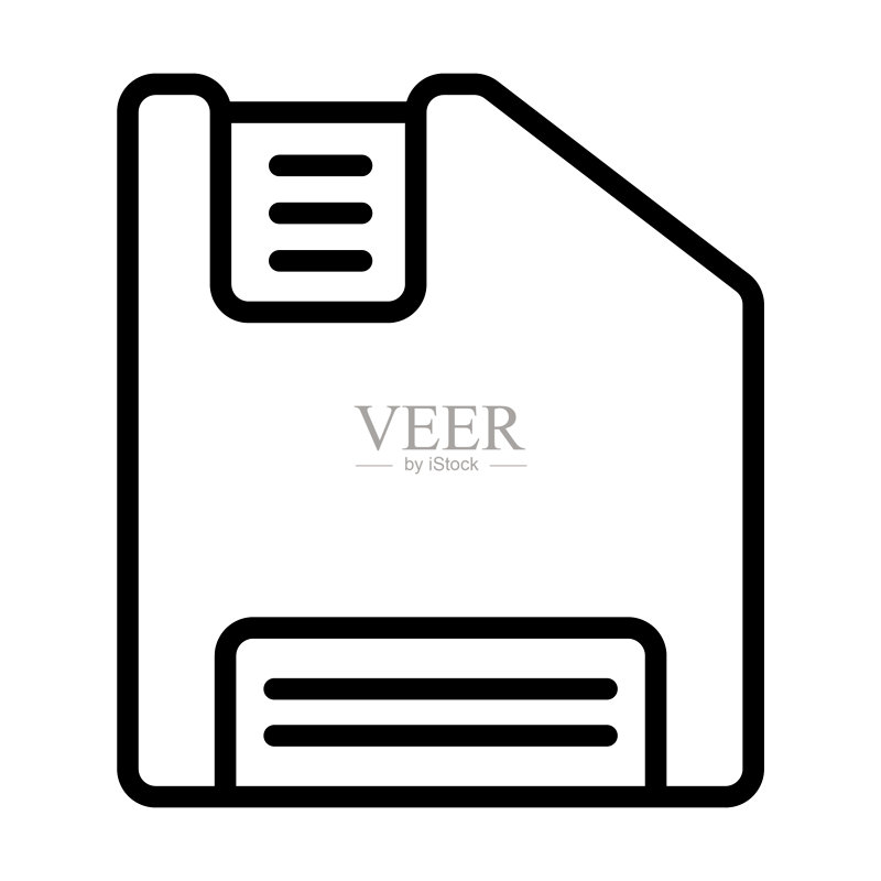 用户界面软盘保存按钮图标图标素材