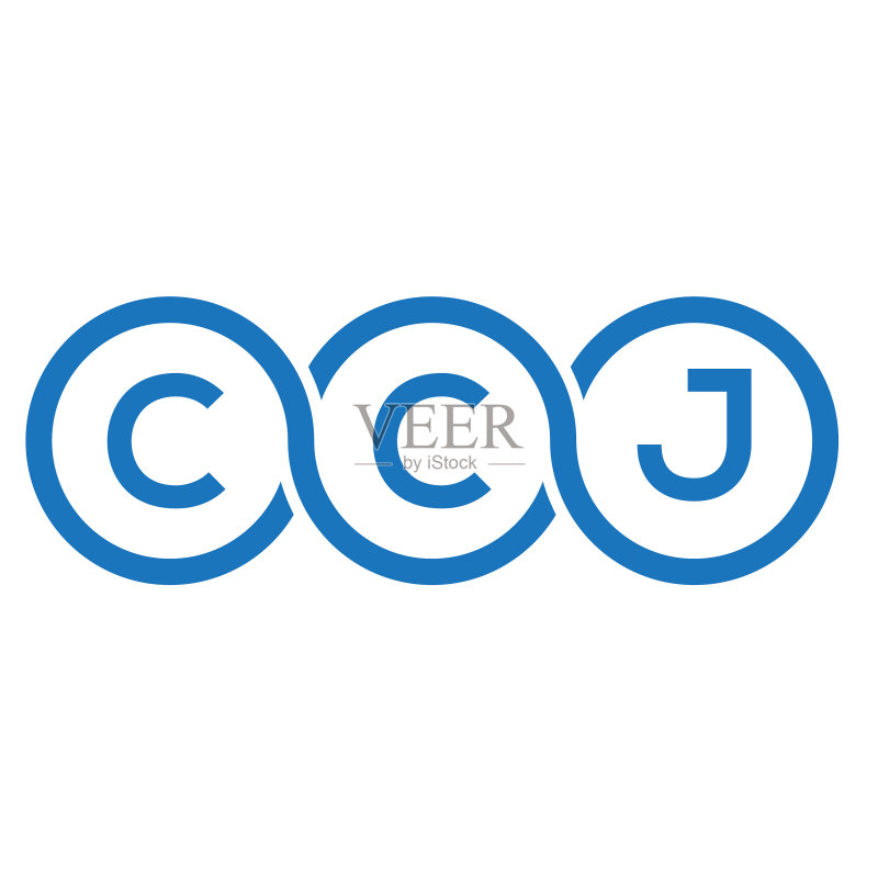 CCJ字母标志设计图标素材