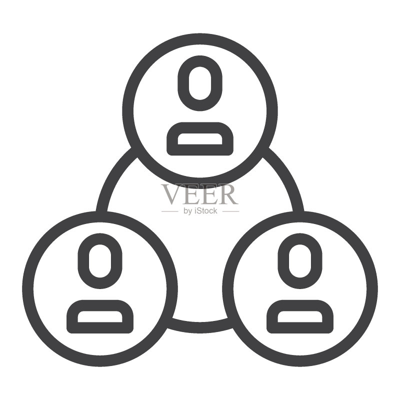 外包线条图标图标素材