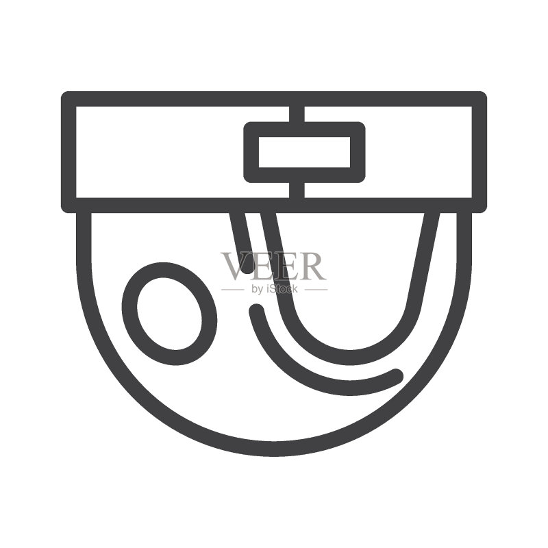 宠物服装线图标图标素材