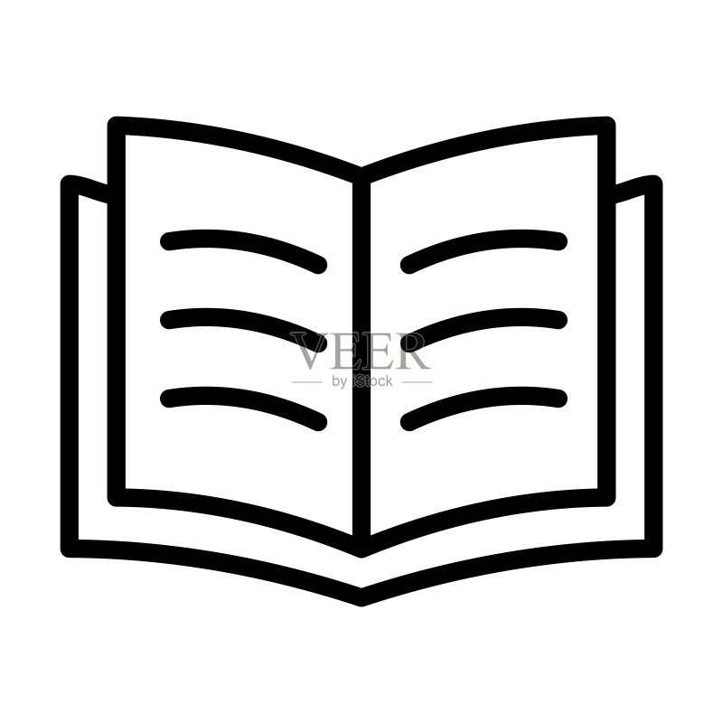 成功系列中的学习图标。从白色背景中分离出来的线性学习、教育、学校轮廓细线图标。用于网页和移动设备的线性矢量学习标志、符号。图标素材
