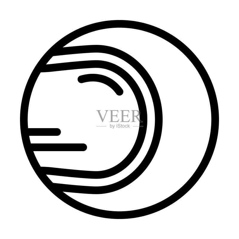 网球运动线条图标矢量素材图标素材