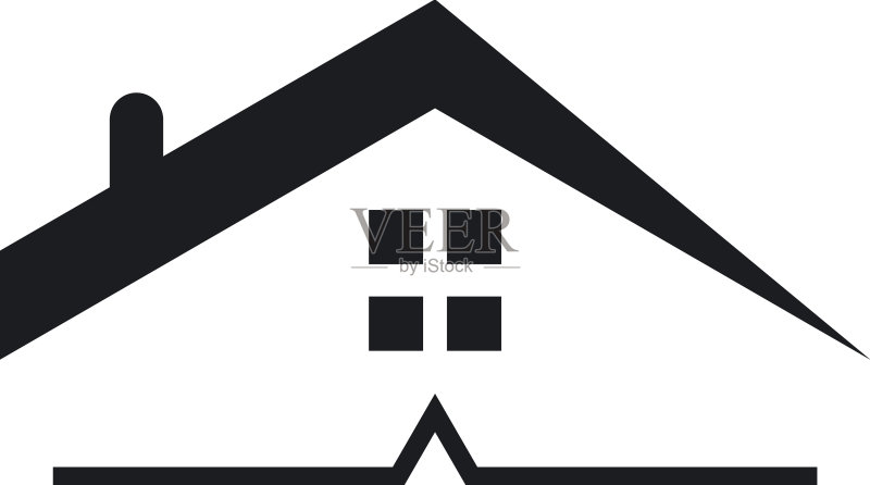 房地产与建筑设计图标素材