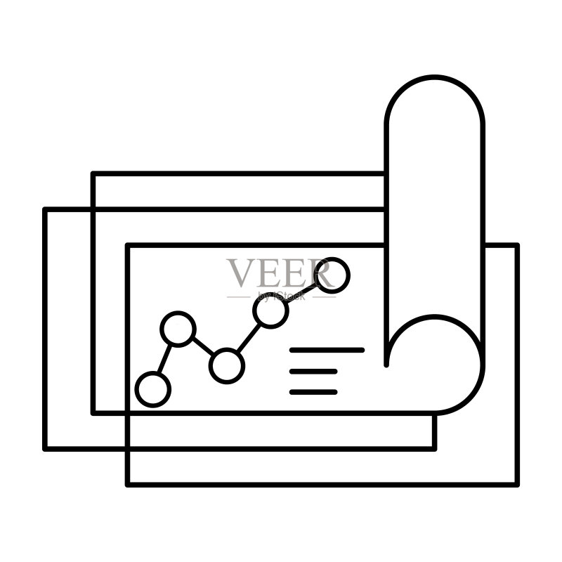 分析图表增长图标图标素材