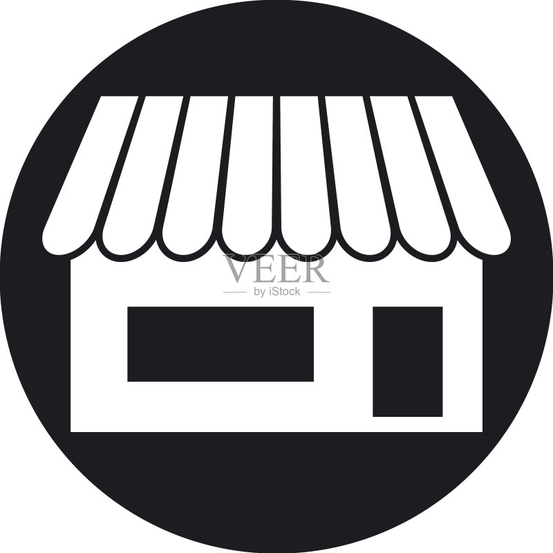 店铺图标模板图标素材