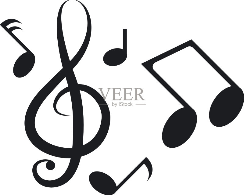音乐注意图标图标素材