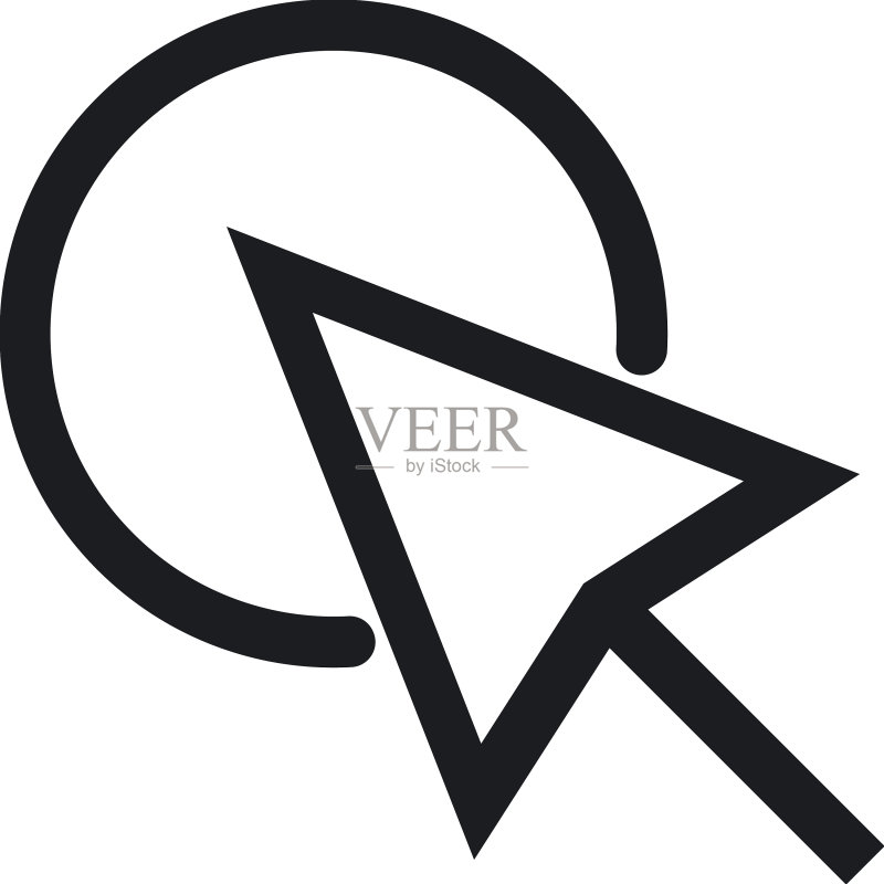 鼠标电脑Logo图标素材