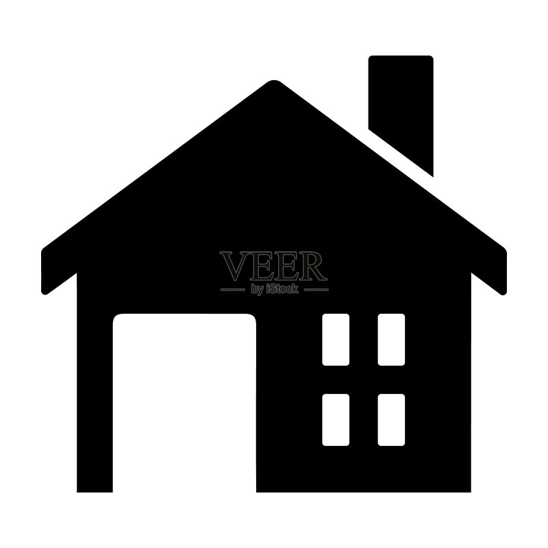 办公室、住宅、家、公司、酒店、仓库、建筑图标图标素材