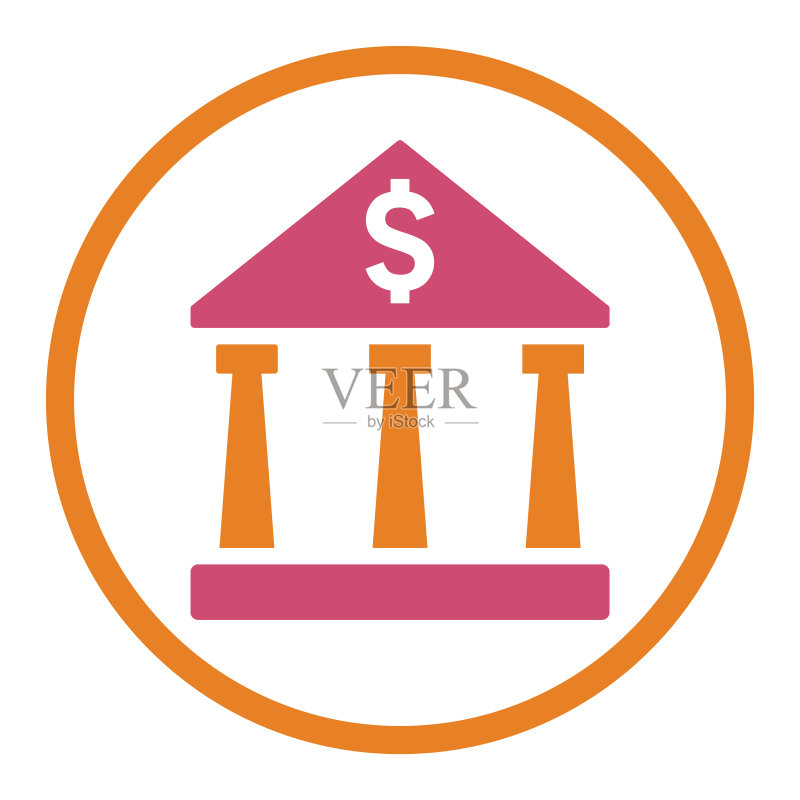 货币、美元、现金、金融、支付、金融中心、银行大楼图标图标素材