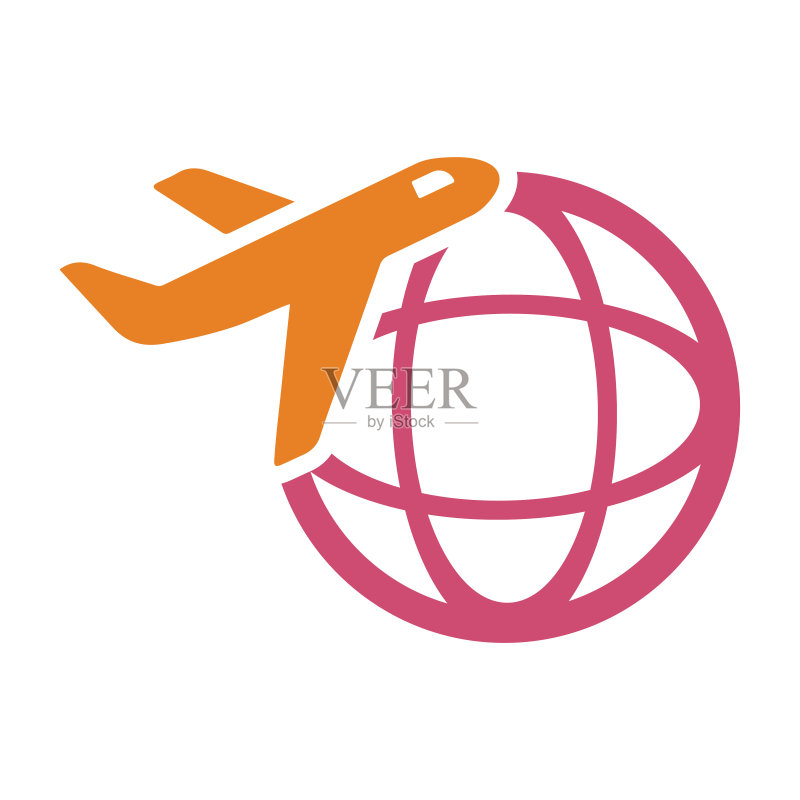 交通运输旅游飞机机票图标图标素材