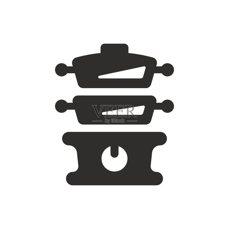 蒸锅图标图标素材